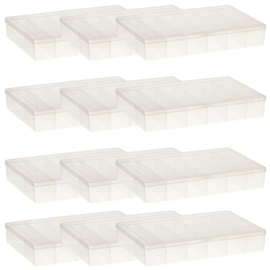 12 Pack: 17-Compartment Bead Organizer by Bead Landing&#x2122;